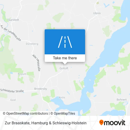 Карта Zur Braaskate