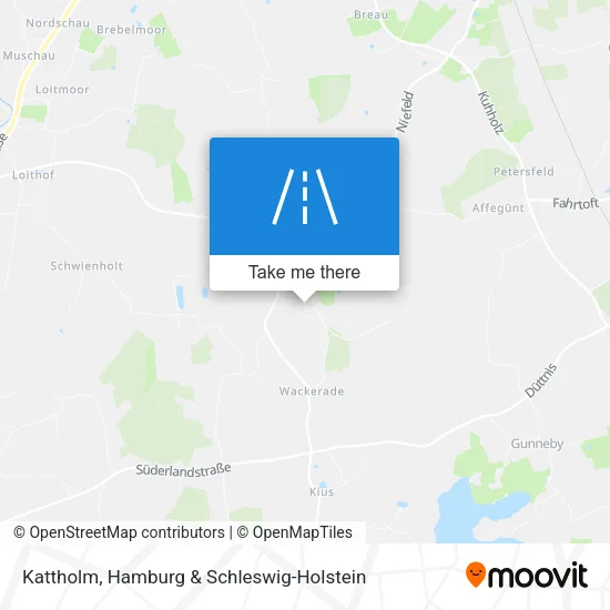 Kattholm map