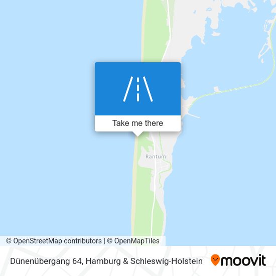 Dünenübergang 64 map