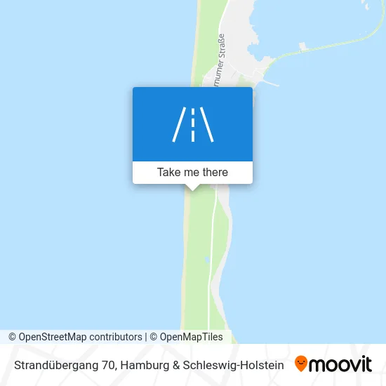 Карта Strandübergang 70
