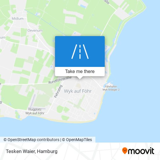 Tesken Waier map