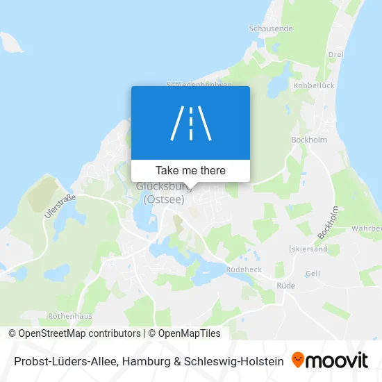 Карта Probst-Lüders-Allee