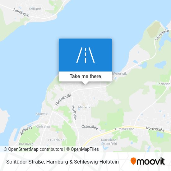 Solitüder Straße map