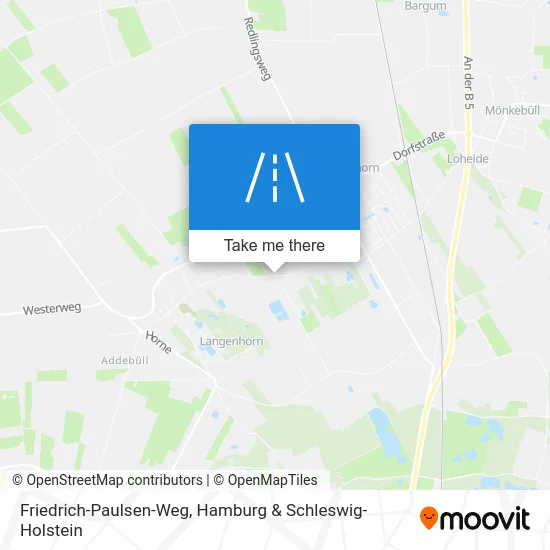 Карта Friedrich-Paulsen-Weg