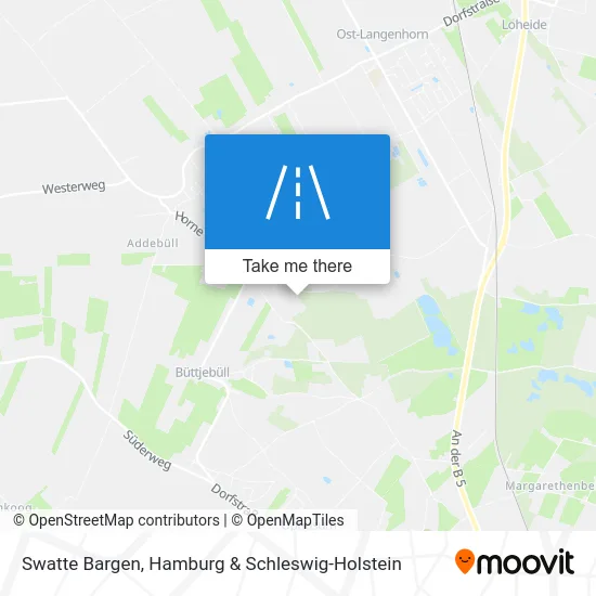 Карта Swatte Bargen