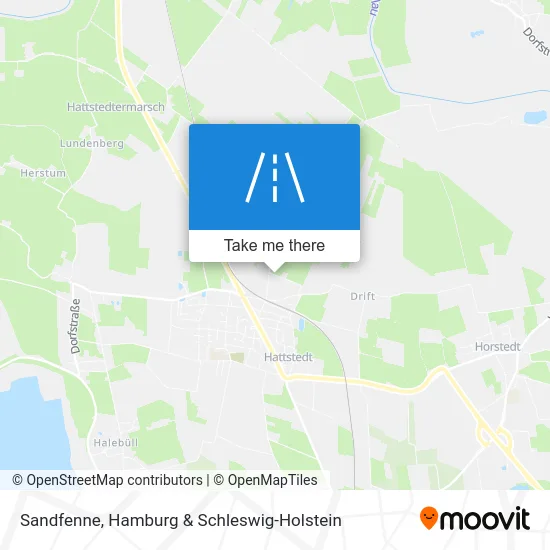 Карта Sandfenne