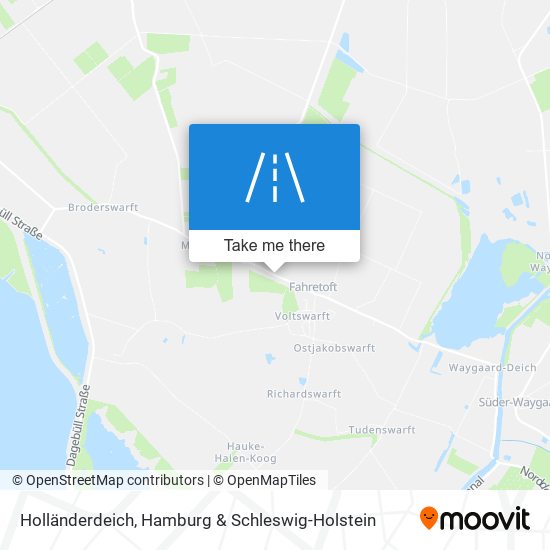 Holländerdeich map