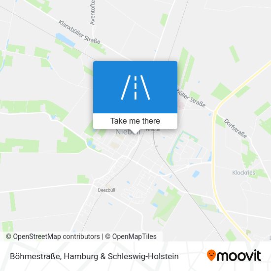 Böhmestraße map