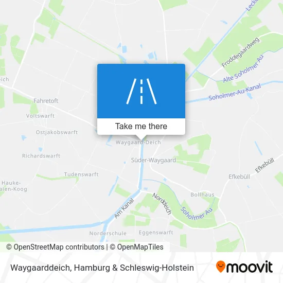 Карта Waygaarddeich