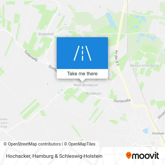 Карта Hochacker