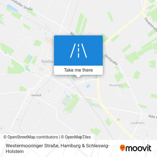 Westermooringer Straße map