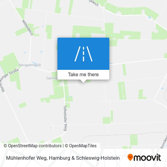 Mühlenhofer Weg map