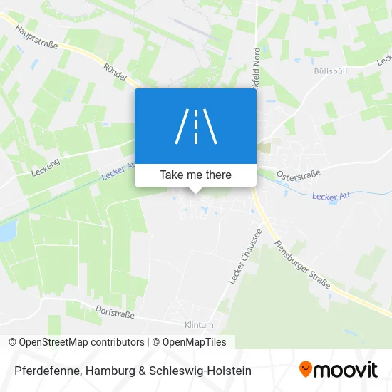 Карта Pferdefenne