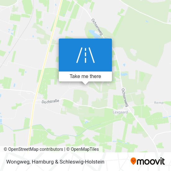 Wongweg map