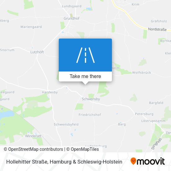 Hollehitter Straße map