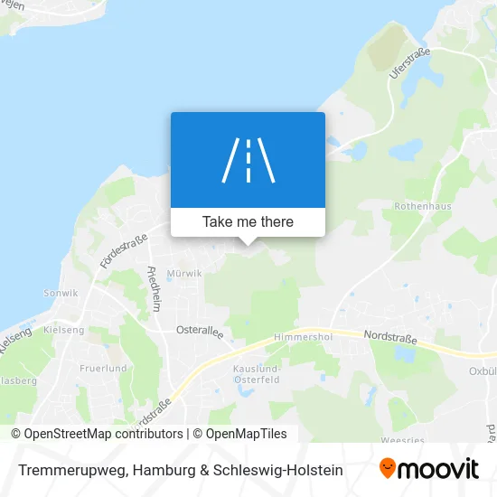 Карта Tremmerupweg