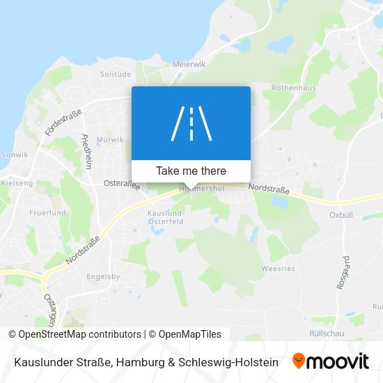 Kauslunder Straße map