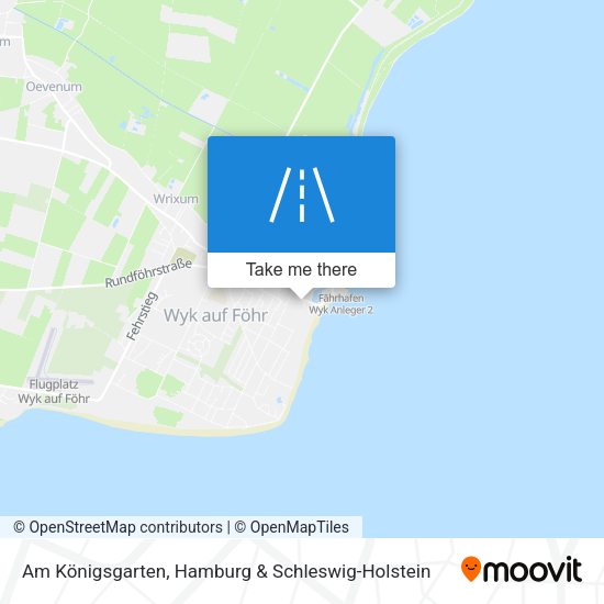 Am Königsgarten map