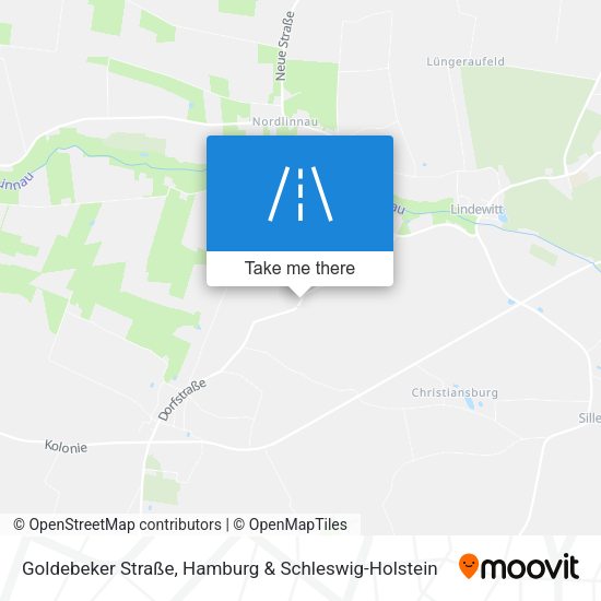 Goldebeker Straße map