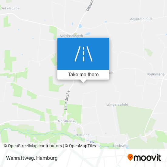 Wanrattweg map