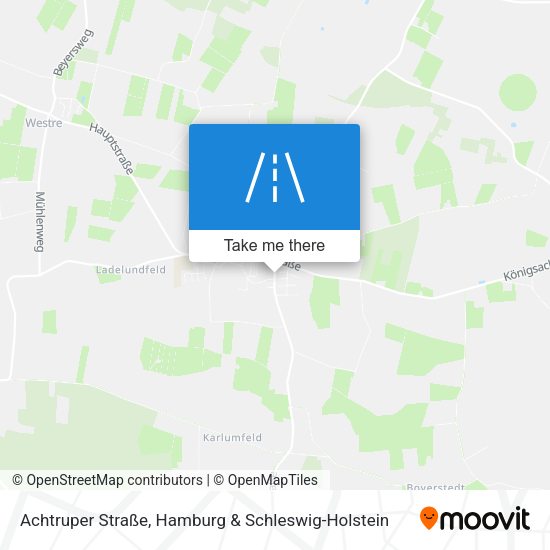 Achtruper Straße map