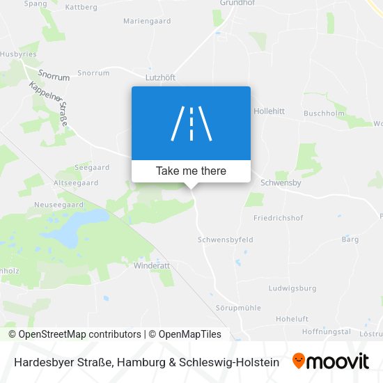 Hardesbyer Straße map