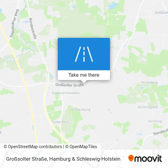 Карта Großsolter Straße