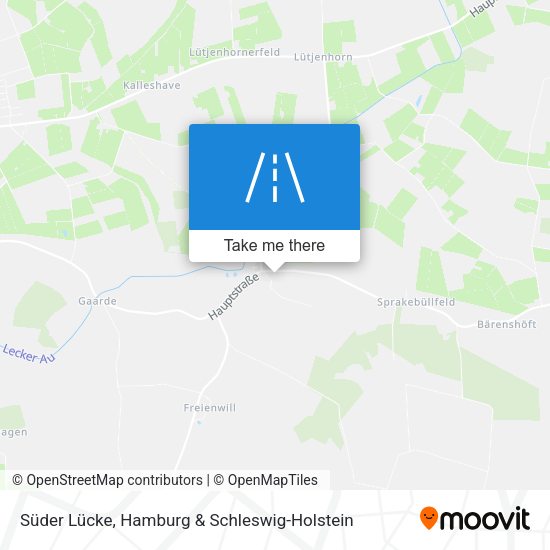 Süder Lücke map