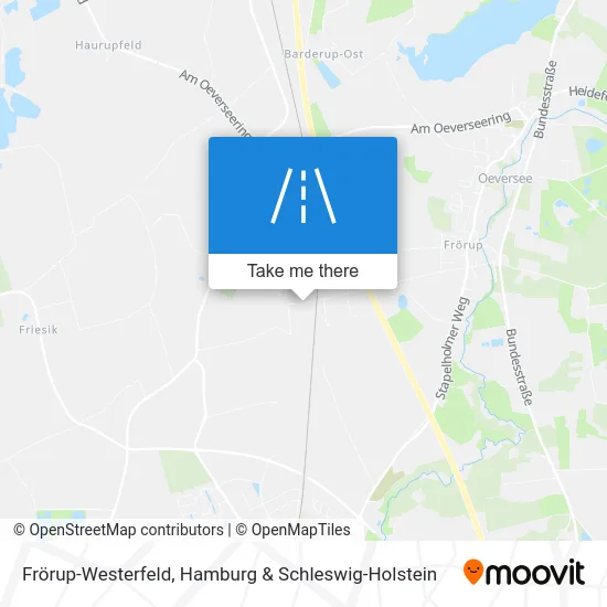 Карта Frörup-Westerfeld