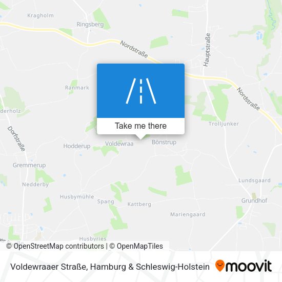 Voldewraaer Straße map