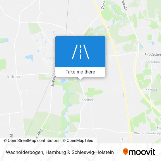 Карта Wacholderbogen