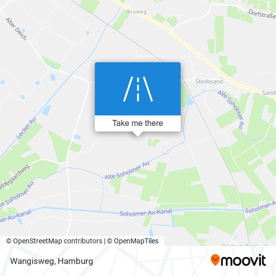 Wangisweg map