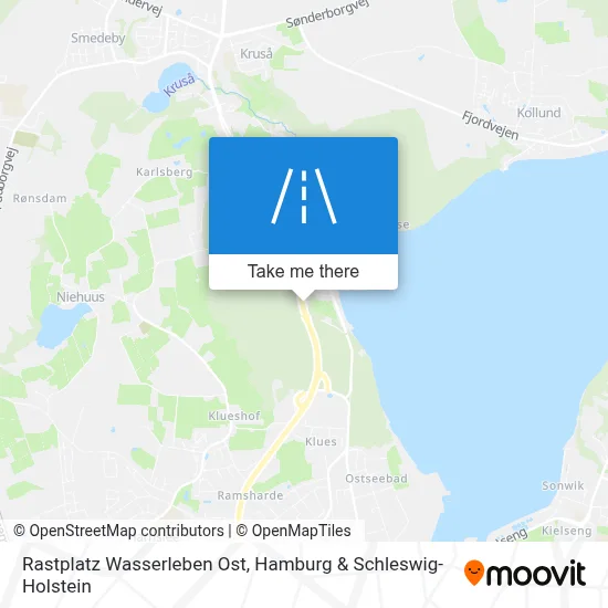 Rastplatz Wasserleben Ost map