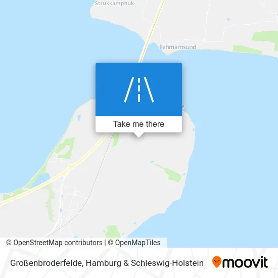 Карта Großenbroderfelde