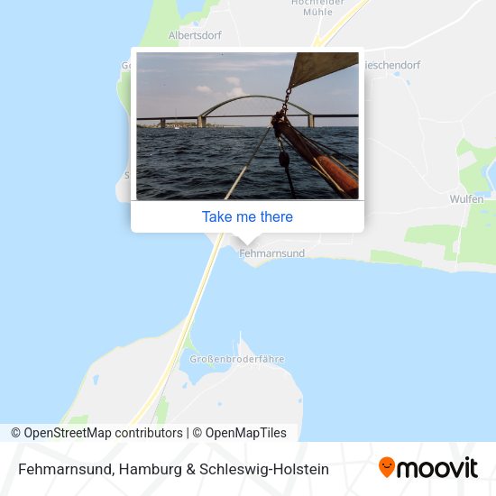 Fehmarnsund map
