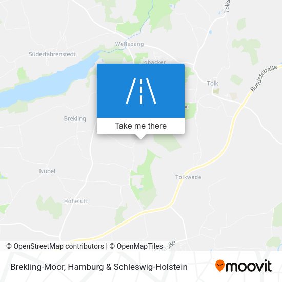 Brekling-Moor map