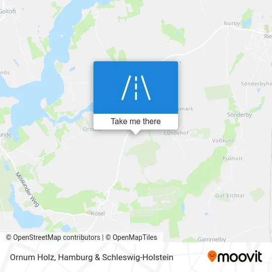 Карта Ornum Holz