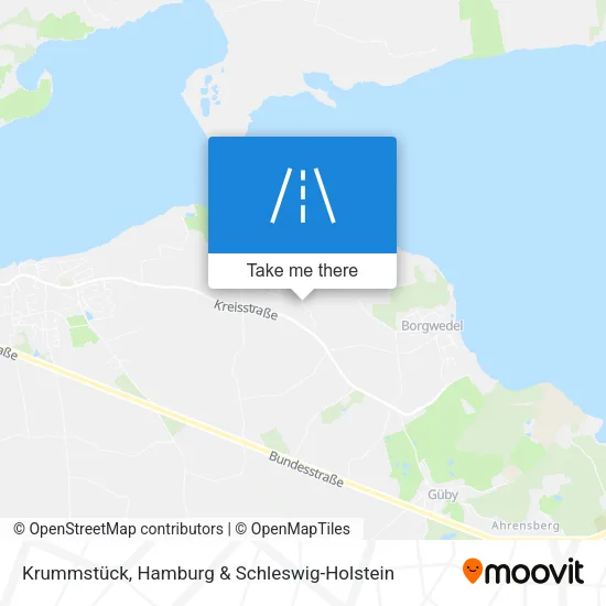 Карта Krummstück