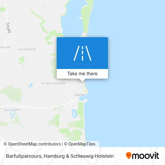 Карта Barfußparcours