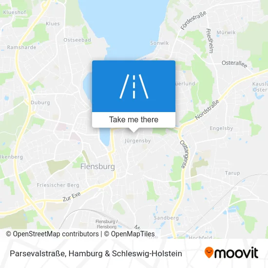 Карта Parsevalstraße