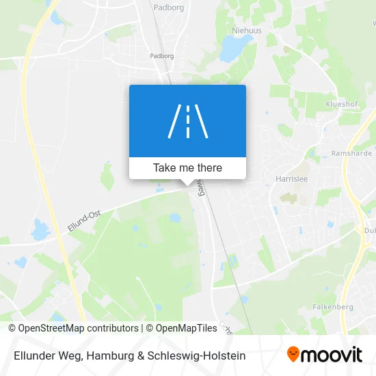 Карта Ellunder Weg