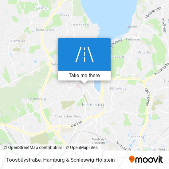 Toosbüystraße map