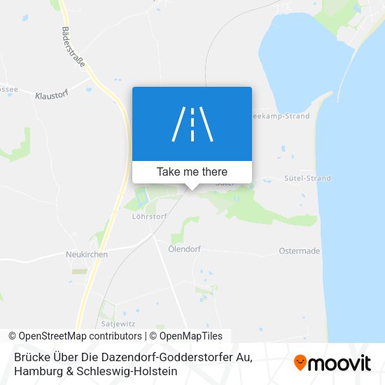 Brücke Über Die Dazendorf-Godderstorfer Au map