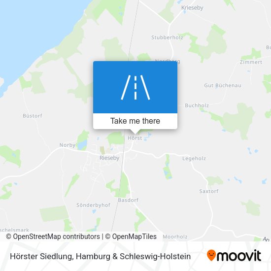 Hörster Siedlung map
