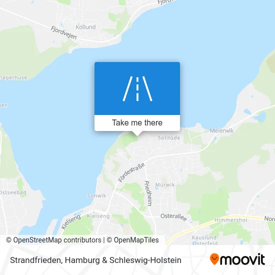 Карта Strandfrieden