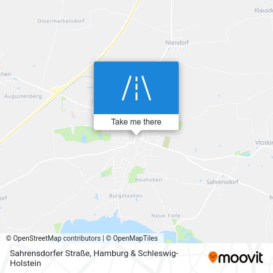 Sahrensdorfer Straße map