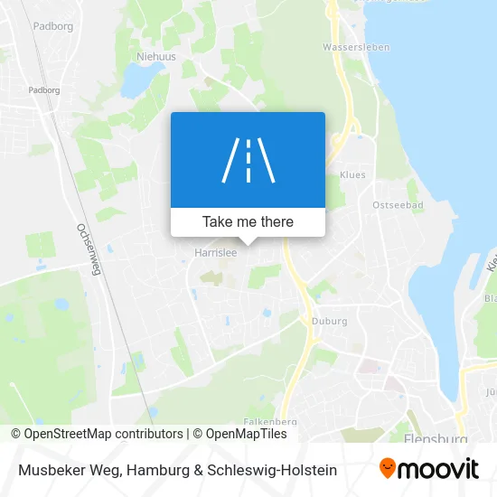 Карта Musbeker Weg