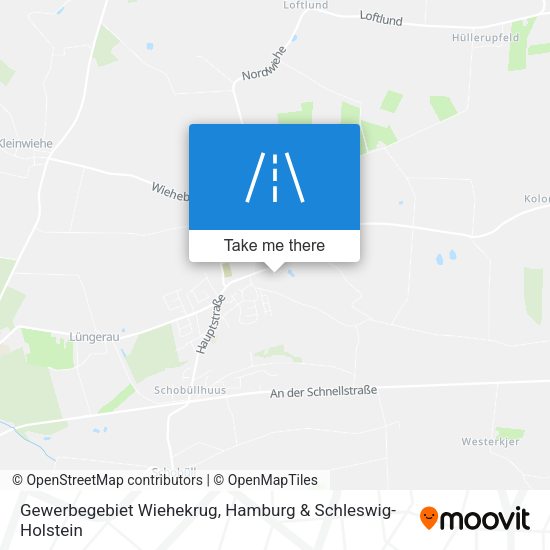 Gewerbegebiet Wiehekrug map