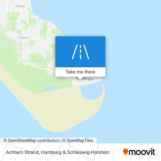 Карта Achtern Strand