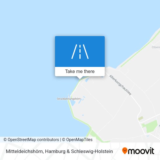 Mitteldeichshörn map